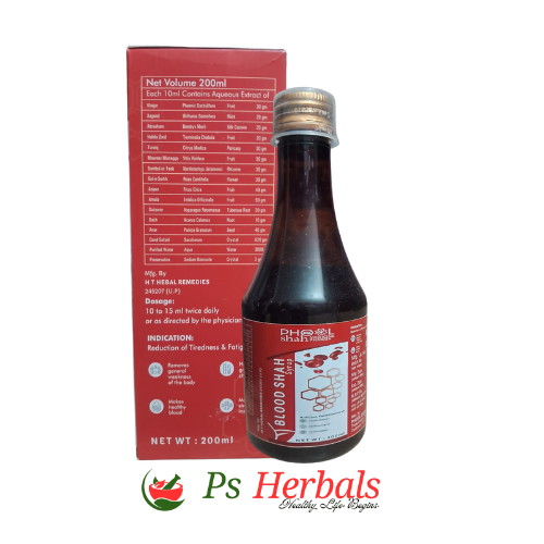 Blood Shah Blood Purifier Syrup – Herbal Skin Detox Formula