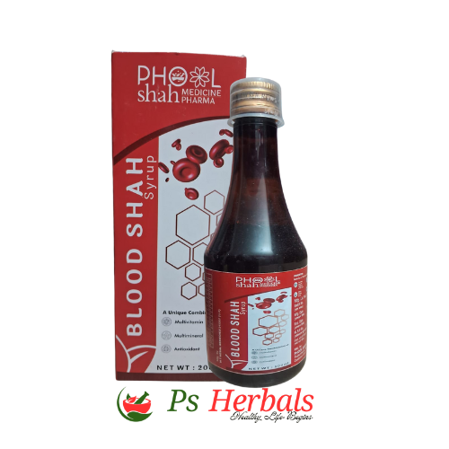 Blood Shah Blood Purifier Syrup – Herbal Skin Detox Formula